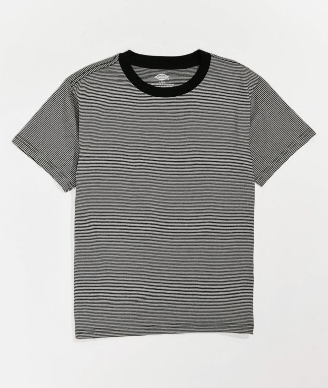Dickies Kids' Black & White Stripe T-Shirt
