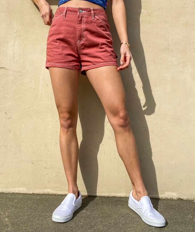 Dickies Terracotta Carpenter Shorts - thumbnail 2