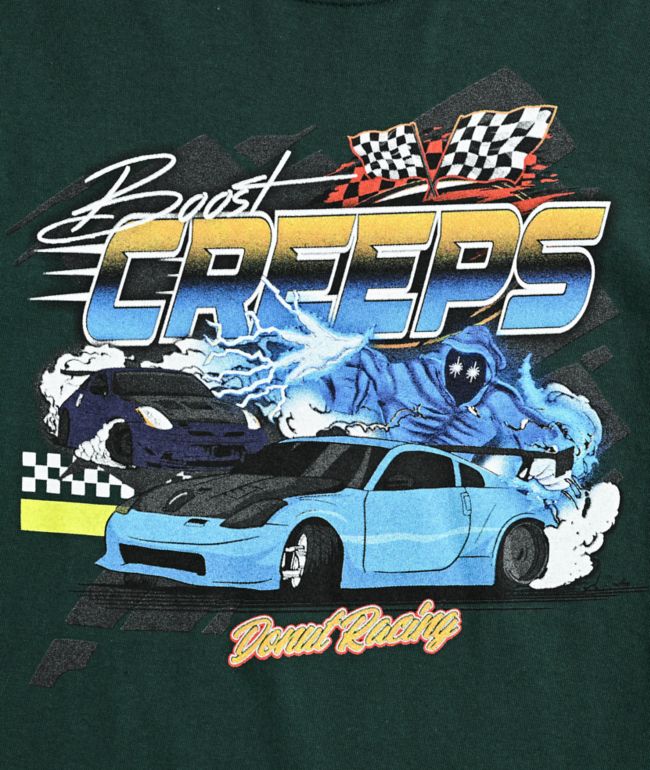 Donut Kids Boost Creeps Green T-Shirt - thumbnail 3