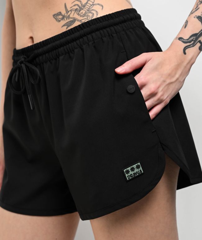 Dravus Essential Black Wind Shorts - thumbnail 3