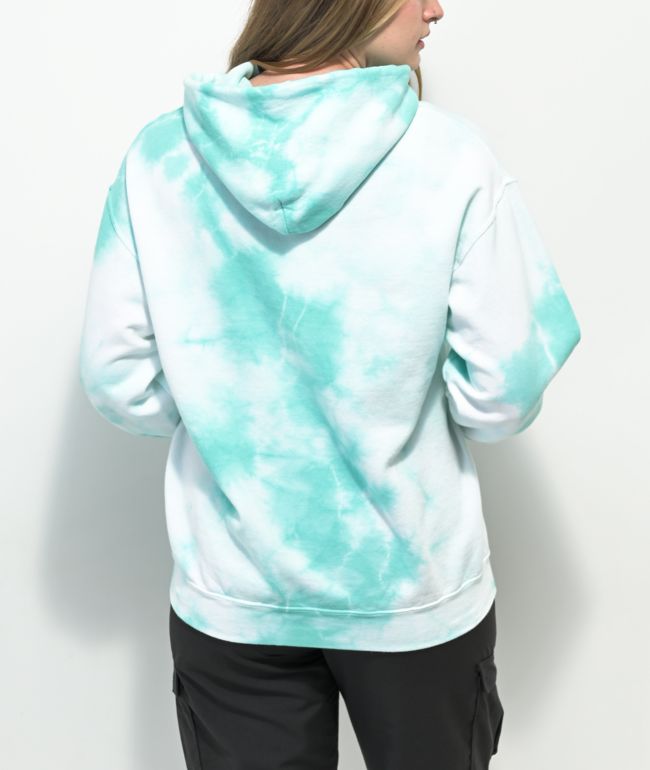 Dravus Field Trip Blue Wash Tie Dye Hoodie - thumbnail 2