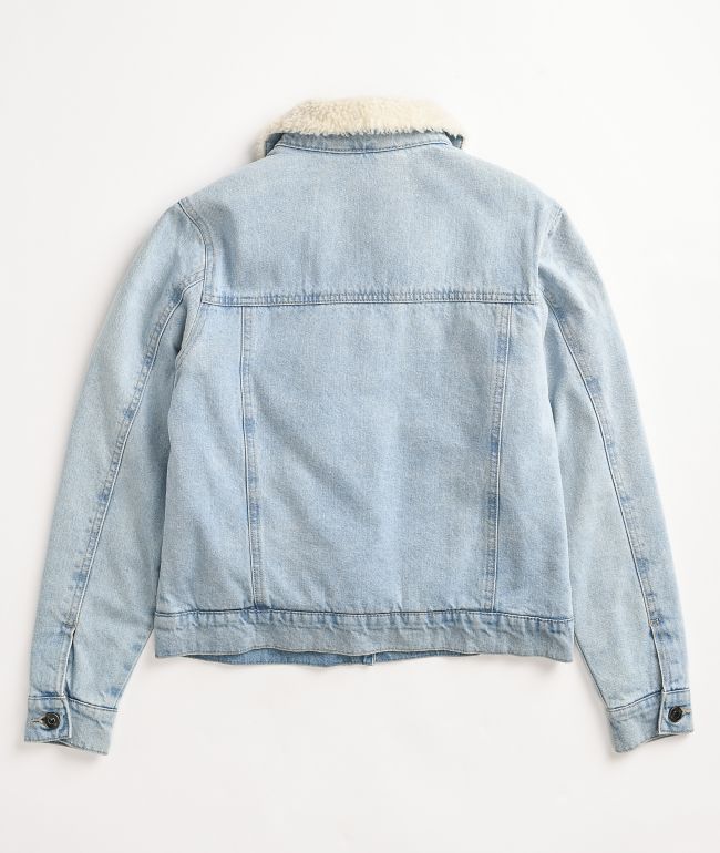 Dravus Gemma Sherpa Denim Jacket - thumbnail 2
