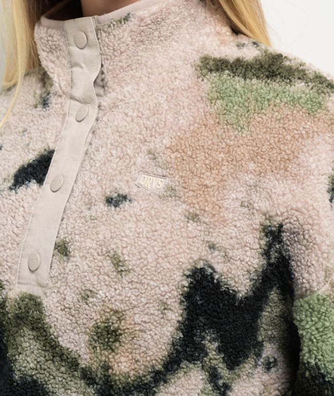 Dravus Glacier Landscape Sherpa Jacket - thumbnail 3