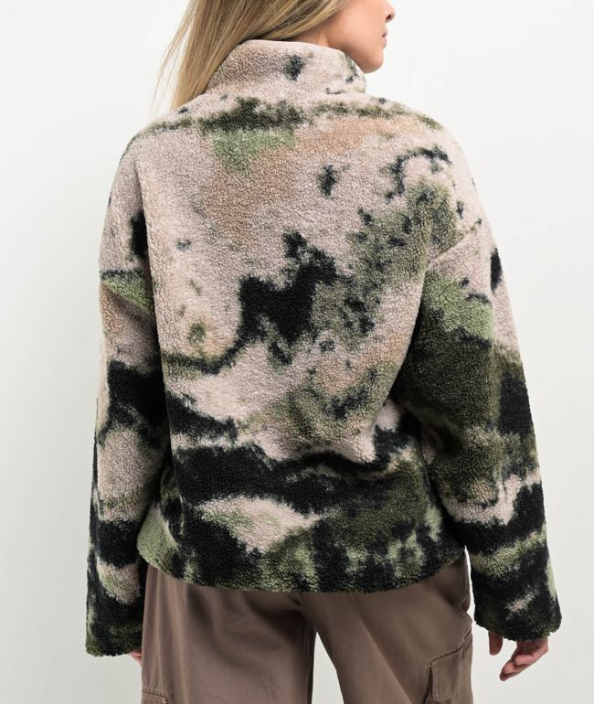 Dravus Glacier Landscape Sherpa Jacket - thumbnail 2