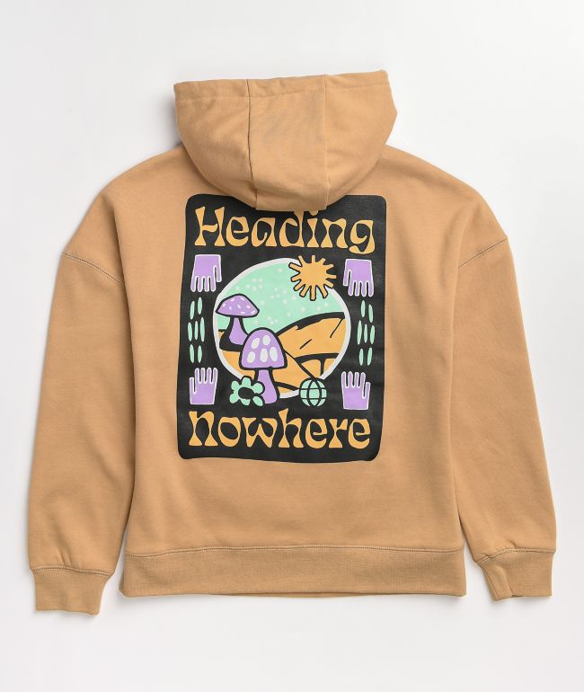 Dravus Kalina Brown Hoodie
