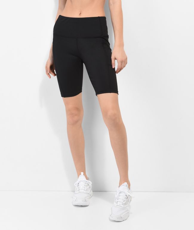 Dyce Sunrise Black Bike Shorts