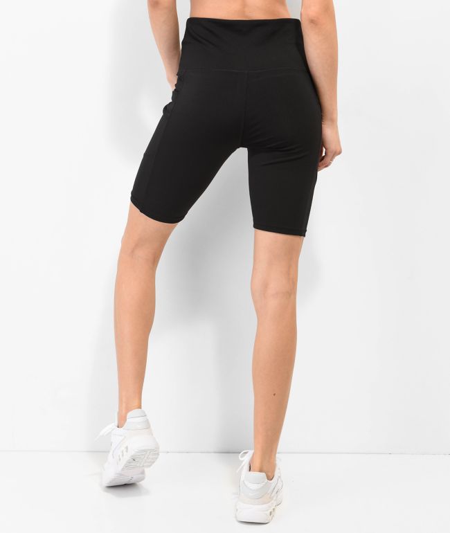 Dyce Sunrise Black Mesh Bike Shorts - thumbnail 2