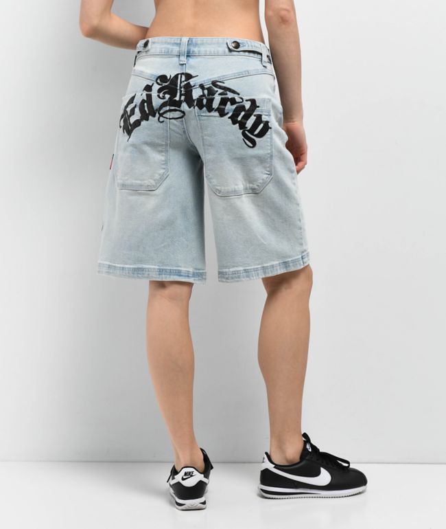 Ed Hardy Dagger Sword Light Tint Shorts - thumbnail 2