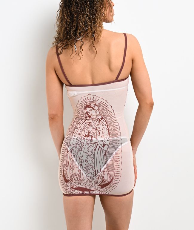 Ed Hardy Mary Beige Dress - thumbnail 2
