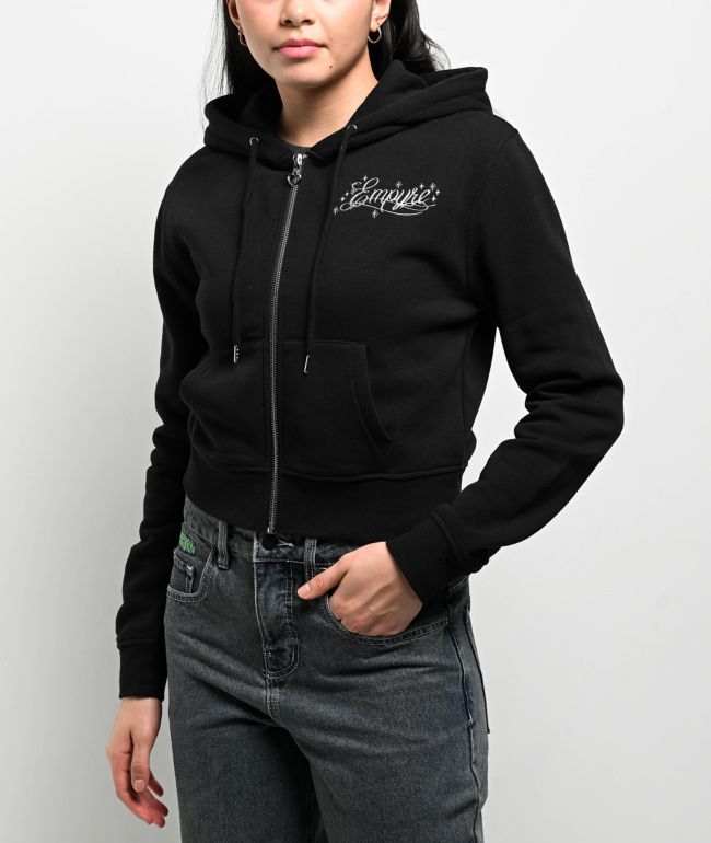 Empyre Angel Black Zip Hoodie