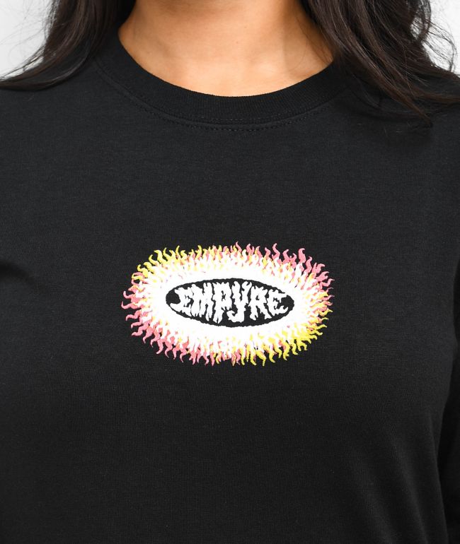 Empyre Black Hole Sun Black Long Sleeve T-Shirt - thumbnail 3