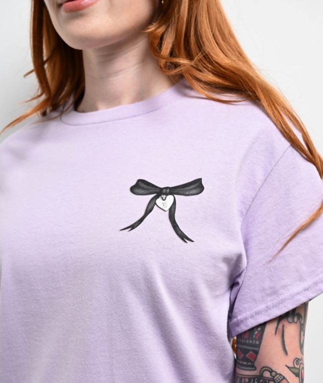 Empyre Bow Lavender T-Shirt - thumbnail 3