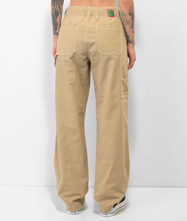 Empyre Brooke Incense Khaki Carpenter Pants - thumbnail 2