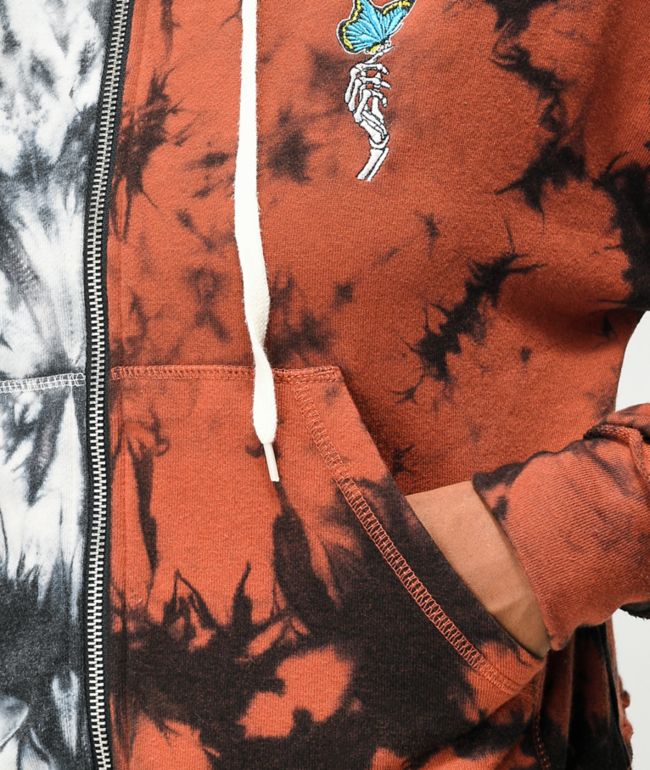 Empyre Caspian Split Tie Dye Hoodie - thumbnail 3