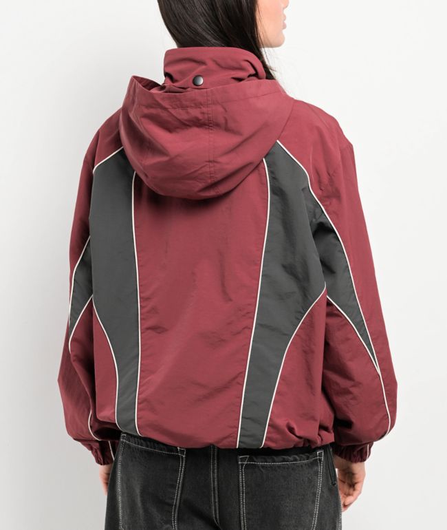 Empyre Dariana Dark Red Windbreaker - thumbnail 2