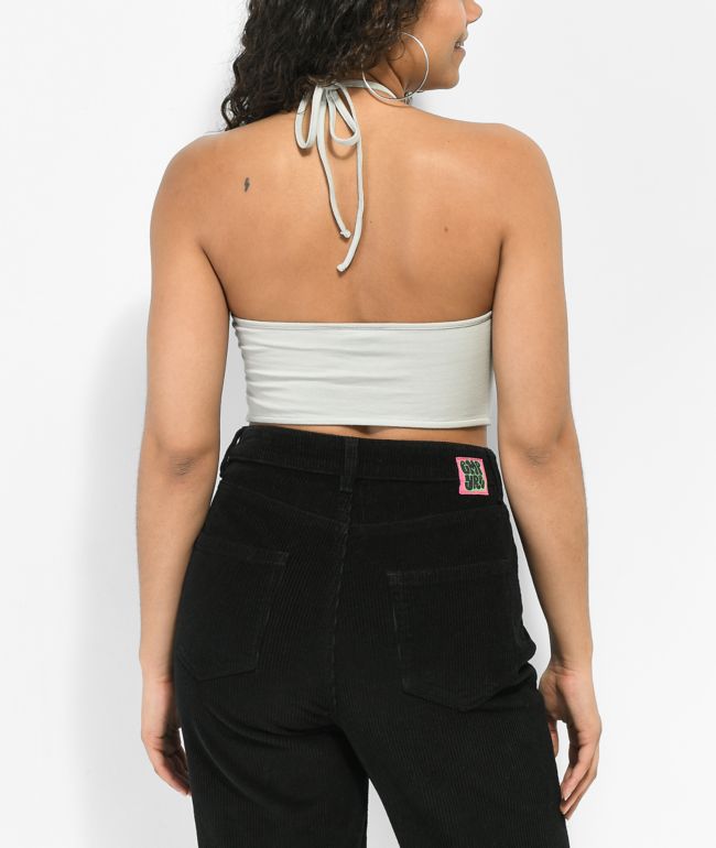 Empyre Devon Grey Halter Top - thumbnail 2
