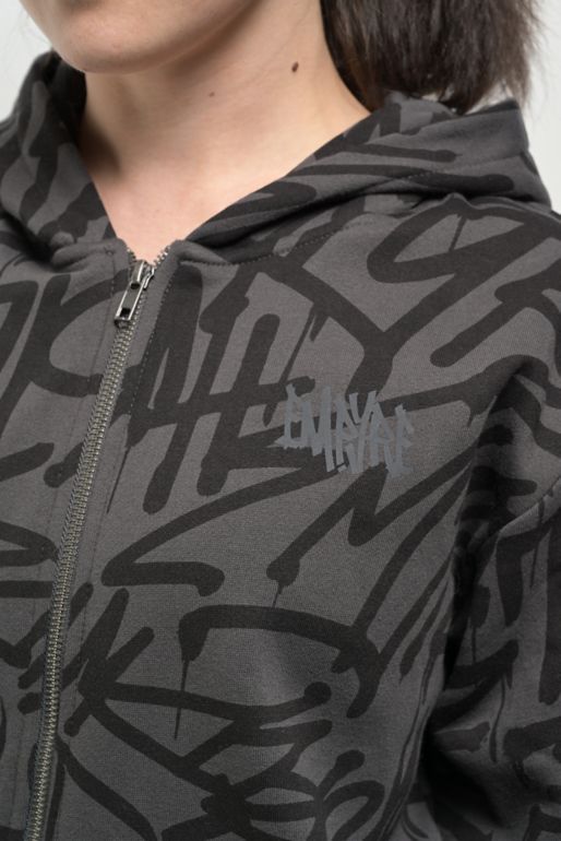 Empyre Ellio Black Zip Hoodie - thumbnail 3
