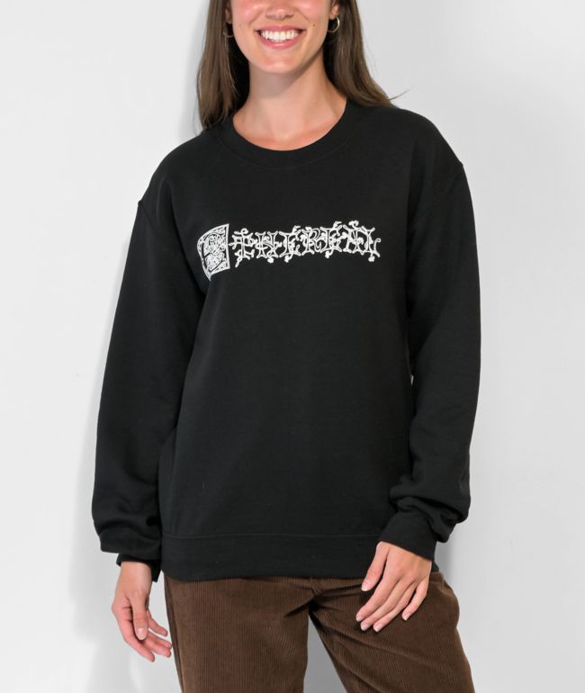 Empyre Ethereal Black Crewneck Sweatshirt - thumbnail 2