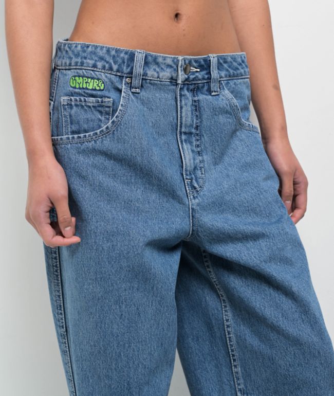 Empyre Extent Billie Wide Leg Denim Jeans - thumbnail 3