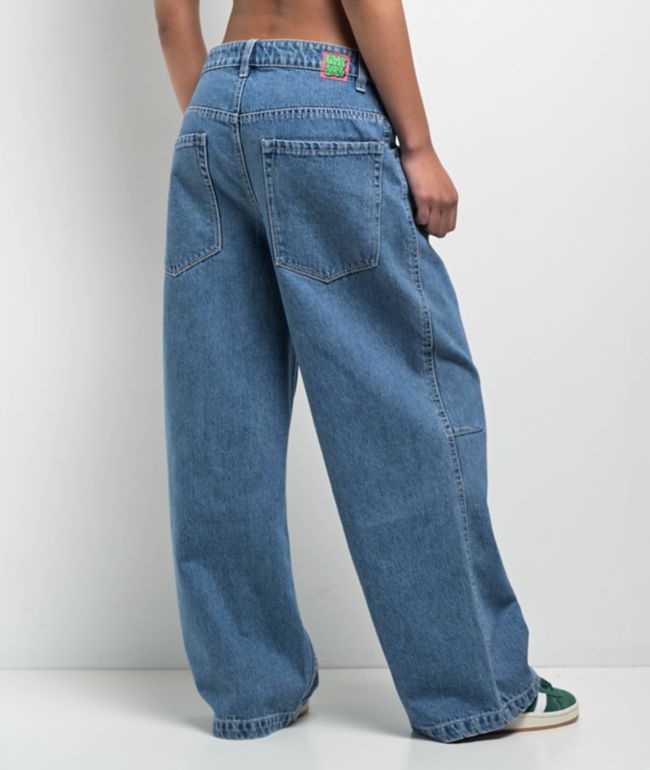 Empyre Extent Billie Wide Leg Denim Jeans - thumbnail 2