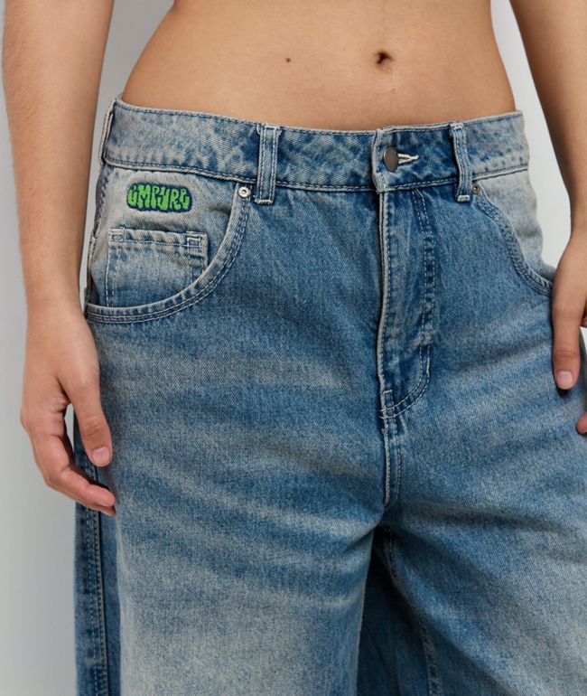 Empyre Extent Winnie Light Wash Wide Leg Jeans - thumbnail 3