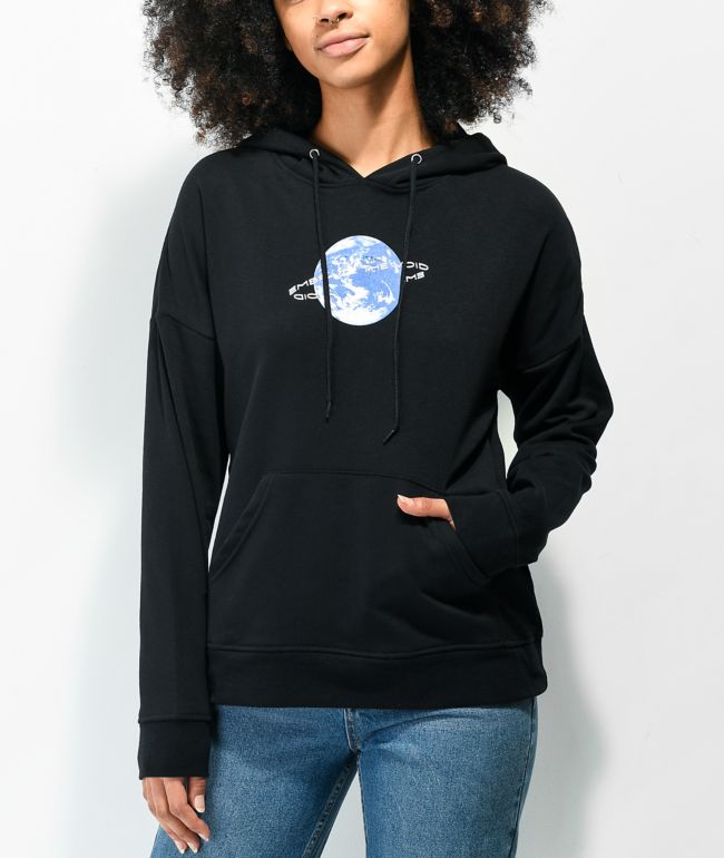 Empyre Fredia Glow Alien Black Hoodie - thumbnail 2