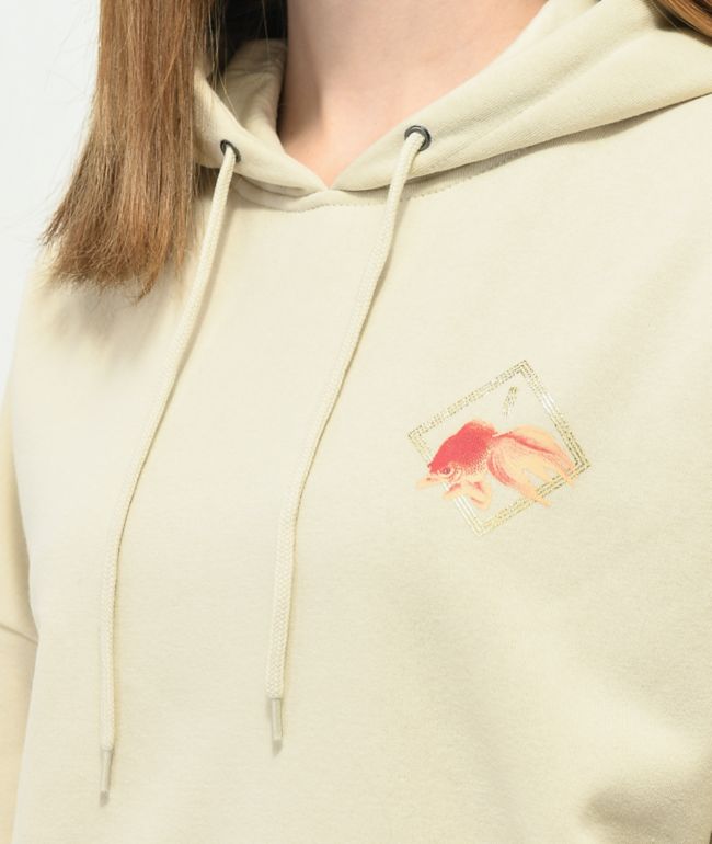 Empyre Fredia Koi Fish Natural Hoodie - thumbnail 3