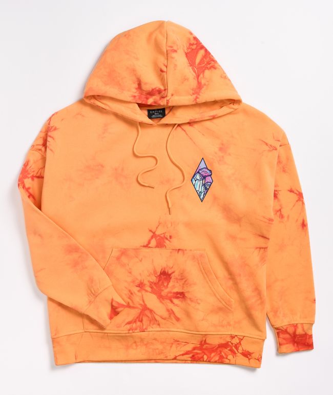 Empyre Fredia Orange Tie Dye Hoodie - thumbnail 2