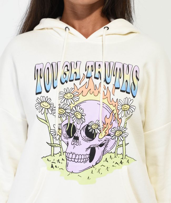 Empyre Fredia Tough Truths Cream Hoodie - thumbnail 3
