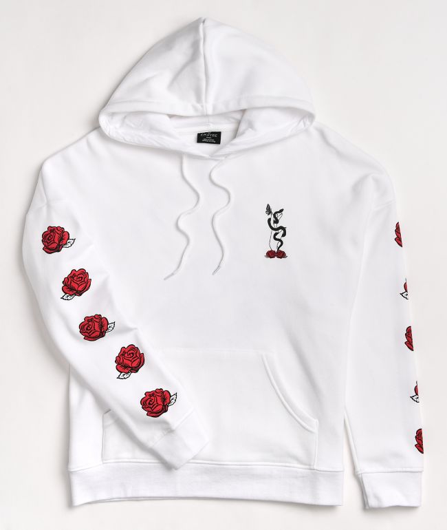 Empyre Fredia Yin Yang White Hoodie - thumbnail 2