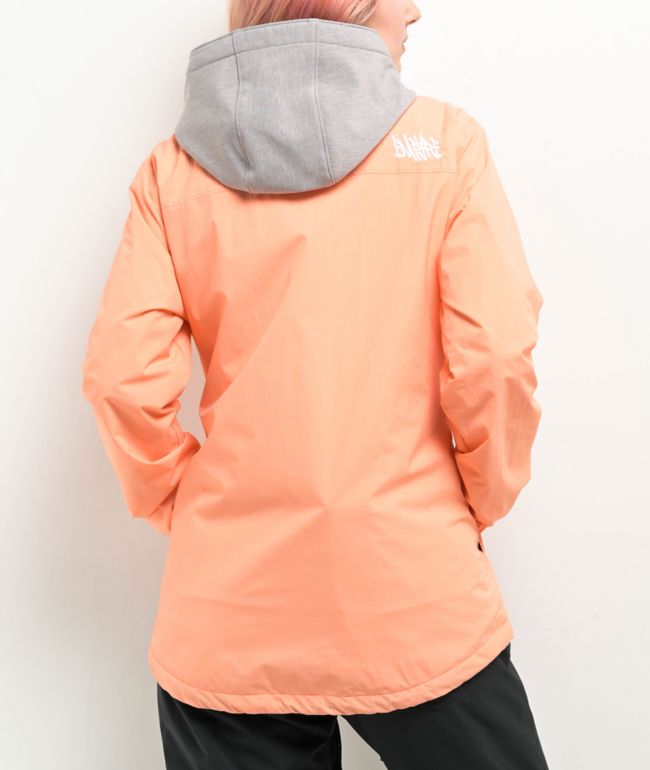 Empyre Harmony Ridge Salmon 10K Snowboard Jacket - thumbnail 2