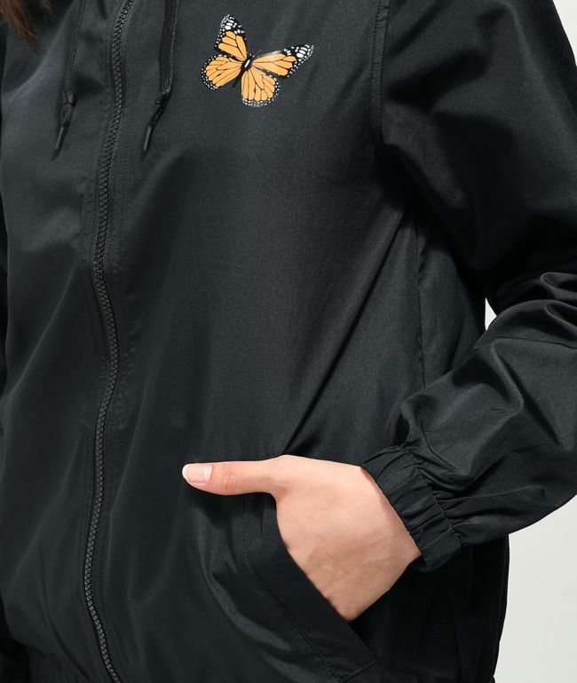 Empyre Kamryn Old Soul Black Windbreaker Jacket - thumbnail 3