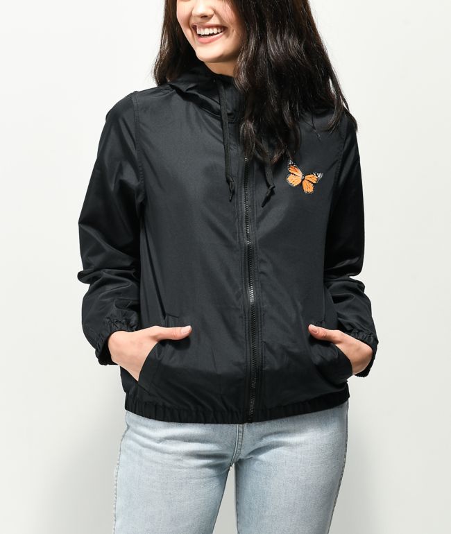 Empyre Kamryn Old Soul Black Windbreaker Jacket - thumbnail 2