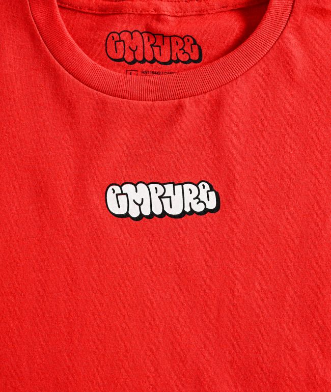 Empyre Kids Bubble Logo Red T-Shirt - thumbnail 3