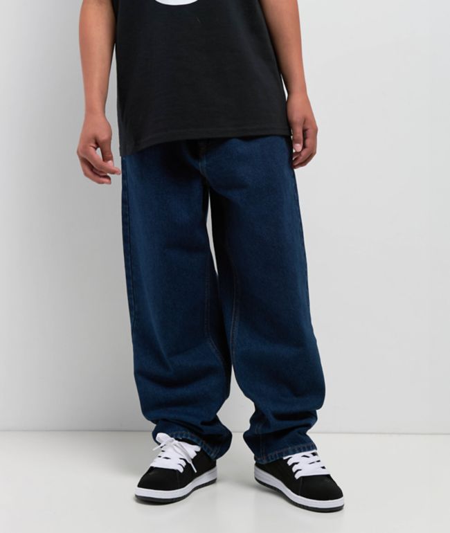 Empyre Kids Evening Blue Wash Ultra Loose Skate Jeans