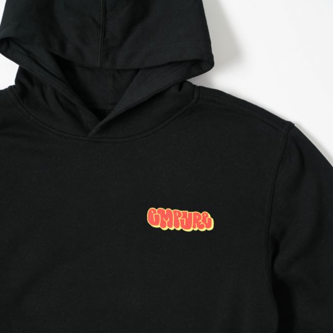 Empyre Kids Graffiti Logo Black Hoodie - thumbnail 3