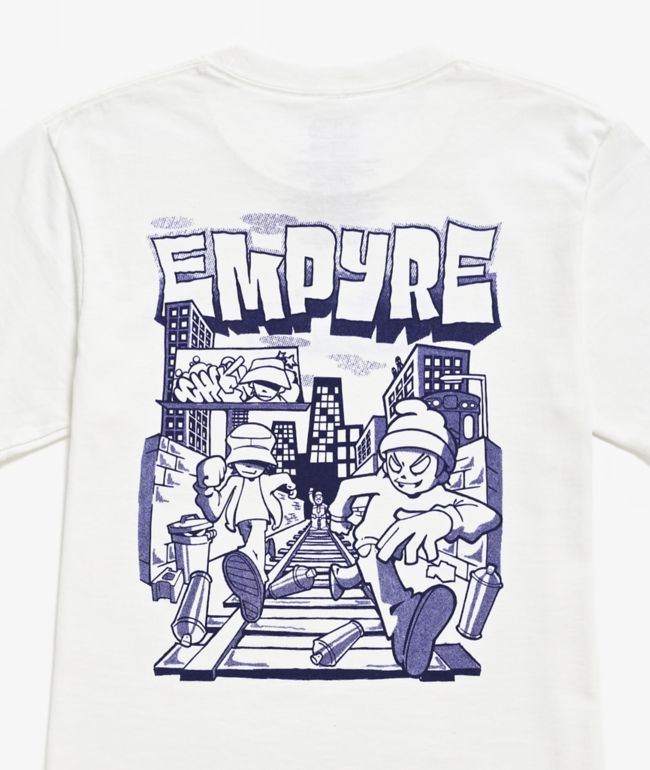 Empyre Kids Runners White T-Shirt - thumbnail 3