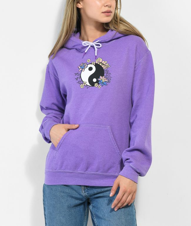 Empyre Koi Balance Purple Hoodie - thumbnail 2