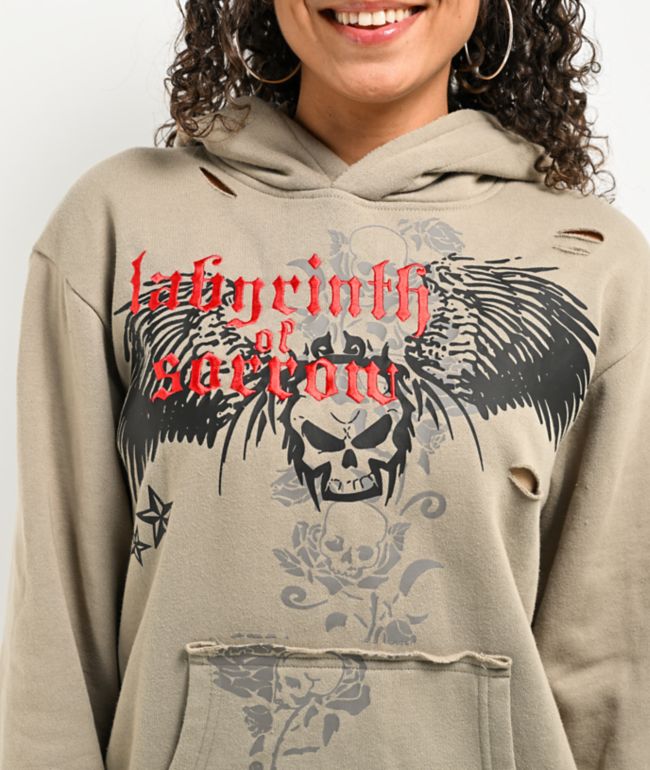 Empyre Labyrinth Franklin Grey Hoodie - thumbnail 3