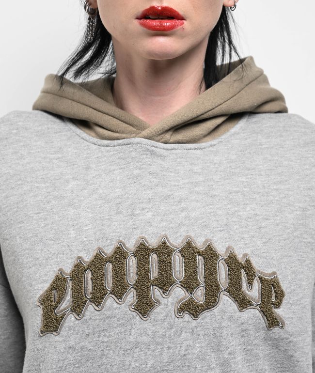 Empyre Lane Patch Grey Hoodie - thumbnail 3