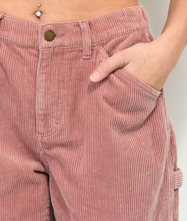Empyre Laurel Rose Corduroy Carpenter Skate Shorts - thumbnail 3