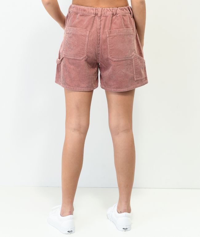 Empyre Laurel Rose Corduroy Carpenter Skate Shorts - thumbnail 2
