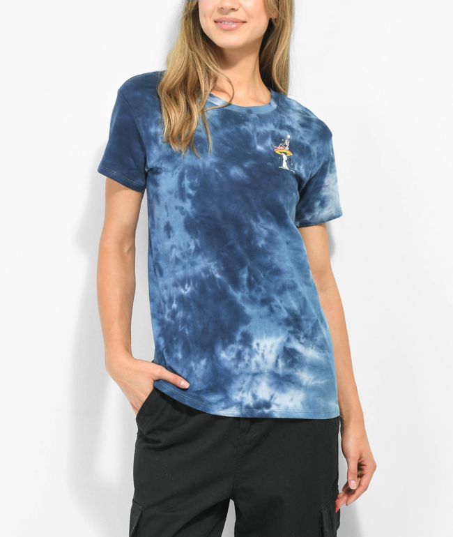 Empyre Laynie Far Gone Blue Tie Dye T-Shirt - thumbnail 2