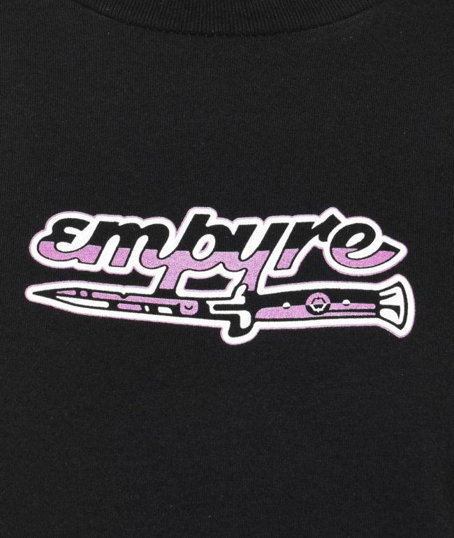 Empyre Logo Knife Black T-Shirt - thumbnail 3