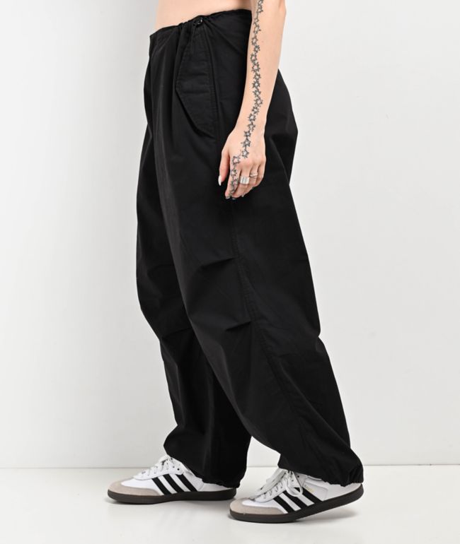 Empyre Lola Black Parachute Pants - thumbnail 3