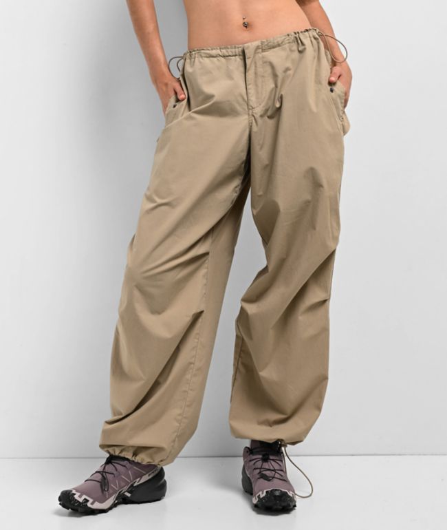 Empyre Lola Tan Parachute Pants