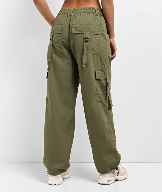Empyre Maddison Avocado Cargo Pants - thumbnail 2