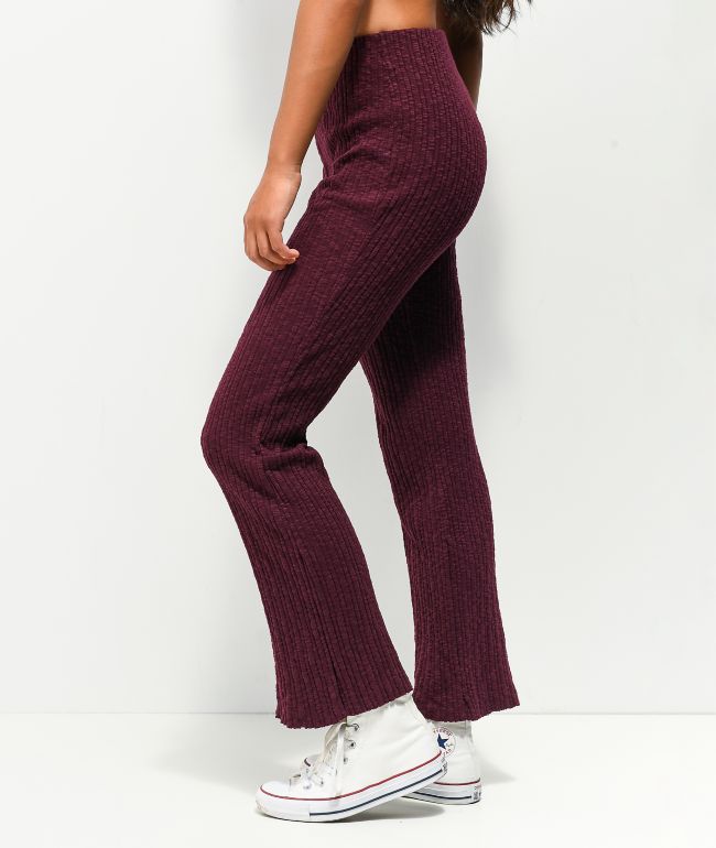 Empyre Maryjane Blackberry Kick Flare Pants - thumbnail 3