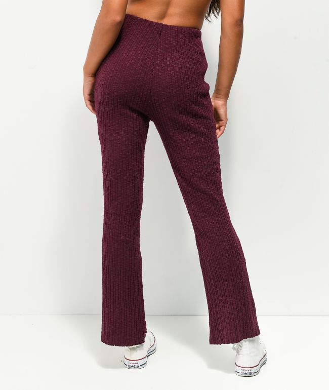 Empyre Maryjane Blackberry Kick Flare Pants - thumbnail 2