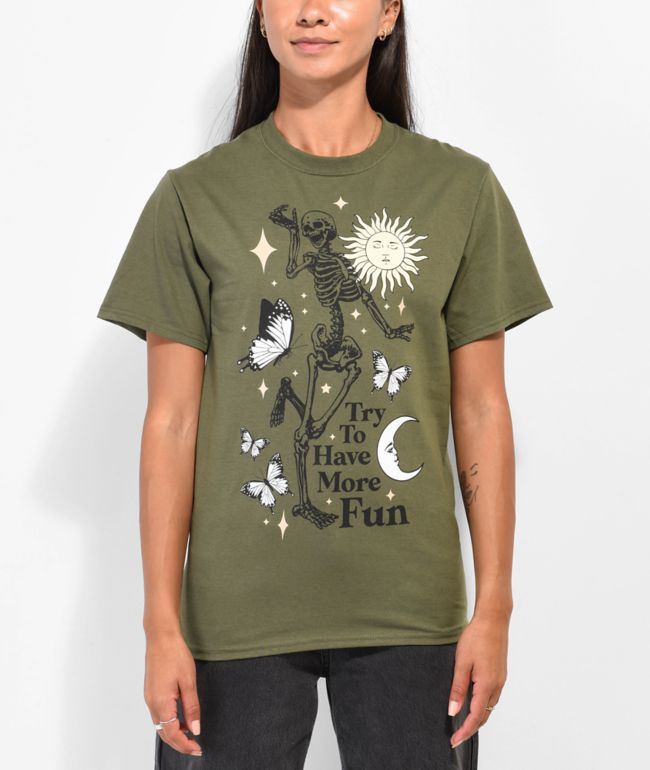 Empyre More Fun Green T-Shirt